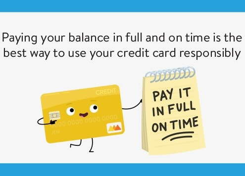 Use Credit Card responsibly
