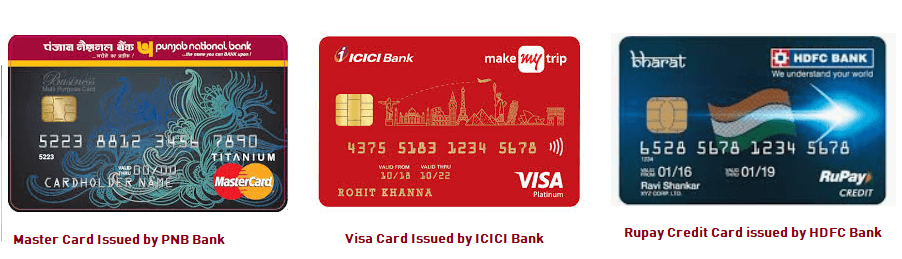 Difference between Visa MasterCard Rupay