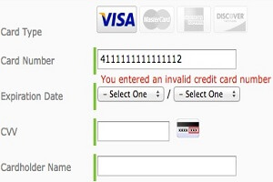 Validate Credit card number using Luhn Algorithm