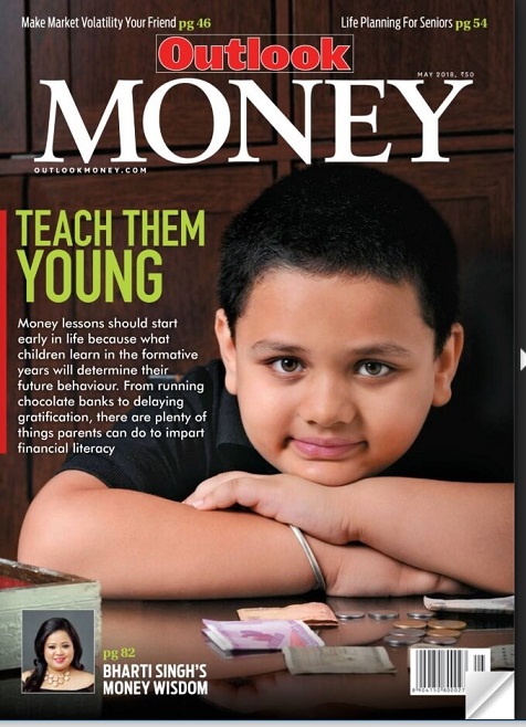 Outlook Money cover story on how to teach kids about money